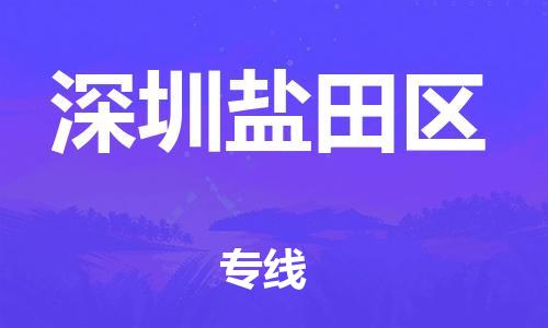 深圳到深圳鹽田區(qū)物流專線-深圳物流到深圳鹽田區(qū)-（全/境-直送）