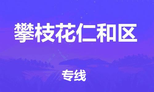 廣州到攀枝花仁和區(qū)物流公司直達(dá)貨運(yùn),廣州到攀枝花仁和區(qū)物流專(zhuān)線